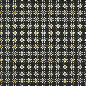 Daisy Emb Black 470540 by PKL Studio Designer Fabric