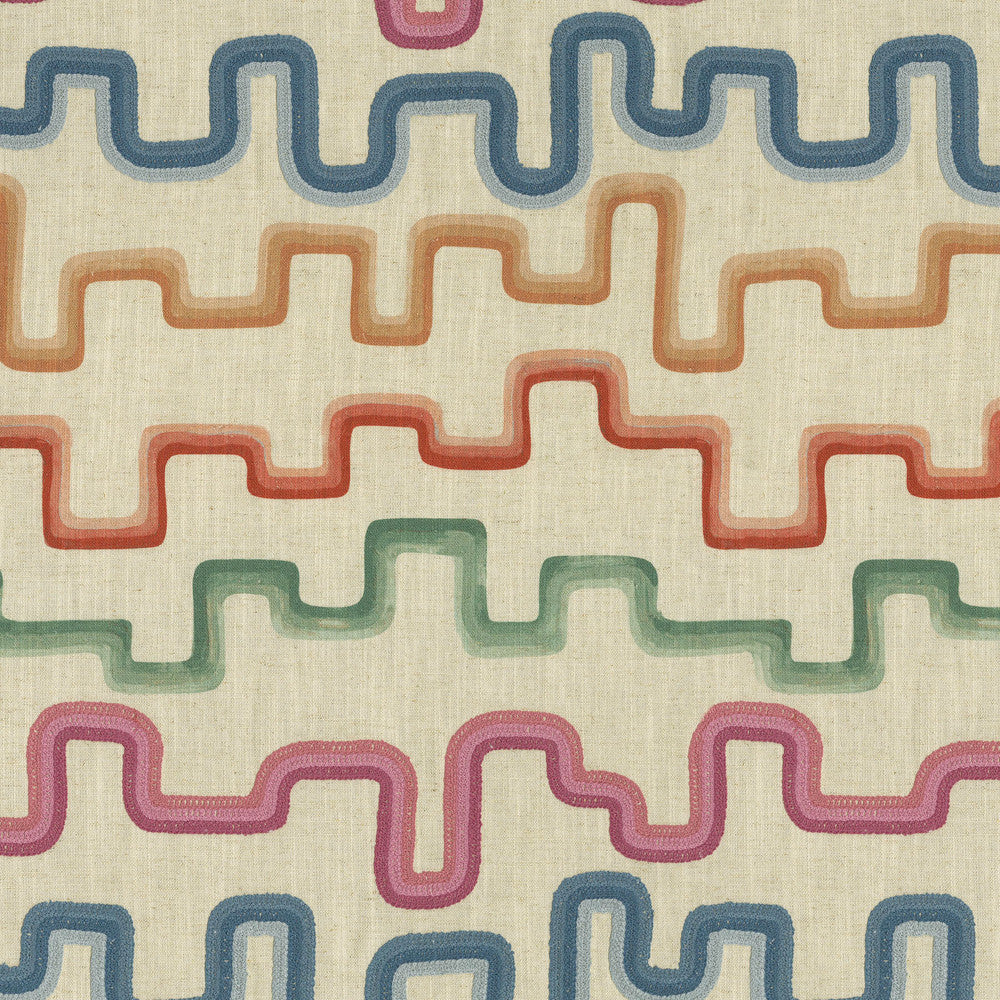 Frills Prism 470620 by PKL Studio Designer Fabric - 50% cotton, 35% rayon, 15% linen India 51000 Horizontal: 13.5 and Vertical: 17.5 54 - Swanky Fabrics -