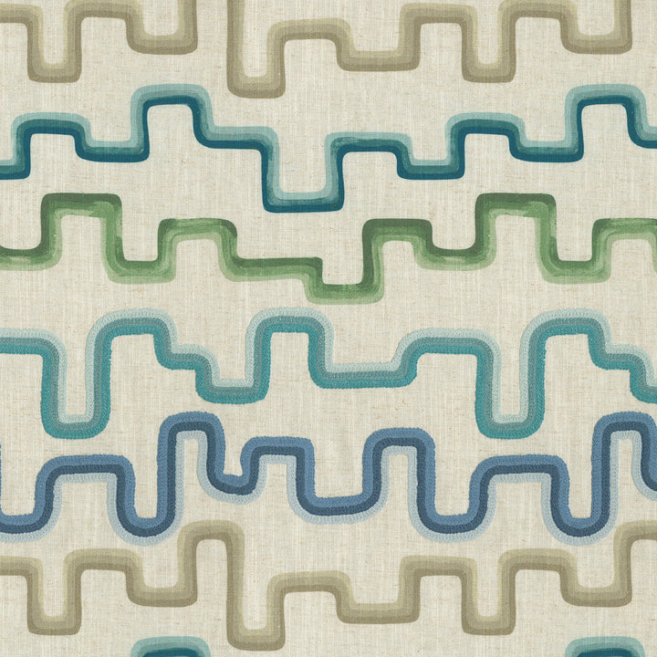 Frills Capri 470621 by PKL Studio Designer Fabric - 50% cotton, 35% rayon, 15% linen India 51000 Horizontal: 13.5 and Vertical: 17.5 54 - Swanky Fabrics -
