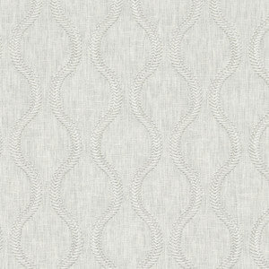 Flourish Emb Platinum 470822 by PKL Studio Designer Fabric