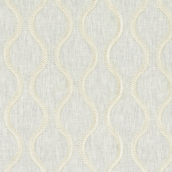 Flourish Emb Winter 470823 by PKL Studio Designer Fabric - Base: 52% polyester, 48% cotton Emb: 100% rayon India 51000 Horizontal: 3.88 and Vertical: 4.5 55 - Swanky Fabrics -