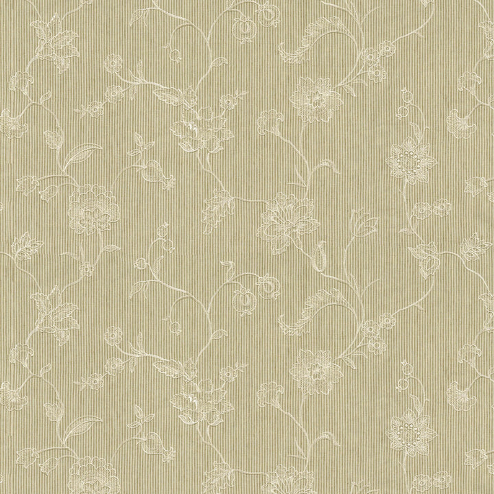 Homestead Linen 471112 by P/K LIFESTYLES Designer Fabric - Base 50% polyester, 30% cotton, 20% linen / Emb. 100% polyester India 15000 Horizontal: 25.5 and Vertical: 15.5 54  - Swanky Fabrics -