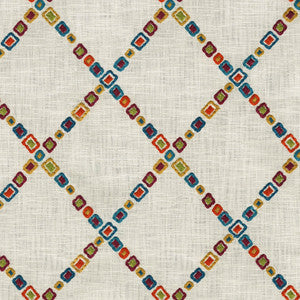 Diamond Jewel Emb. Confetti 471130 By P/K Lifestyles Designer Fabric
