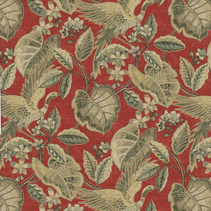 Wren Poppy 471310 By P/K Lifestyles Designer Fabric