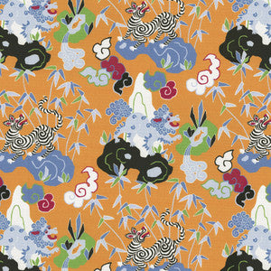 Playful Zebra Mandarin 471321 By P/K Lifestyles Designer Fabric