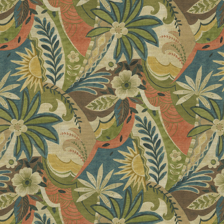 Mod Moment Sunset by PK Lifestyles Designer Fabric - 75% cotton, 25% linen Pakistan 15000 Horizontal: 13.5 and Vertical: 27 54 - Swanky Fabrics -