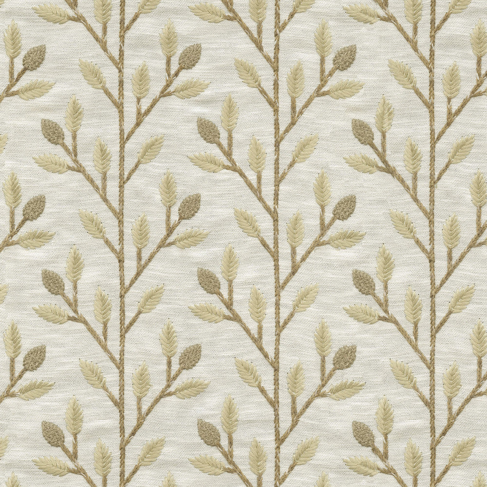 Wheat Field Emb Flax by PK Lifestyles Designer Fabric - 72% polyester, 28% cotton EMB: 100% rayon India 51000 Horizontal: 4.87 and Vertical: 4.63 56 - Swanky Fabrics -