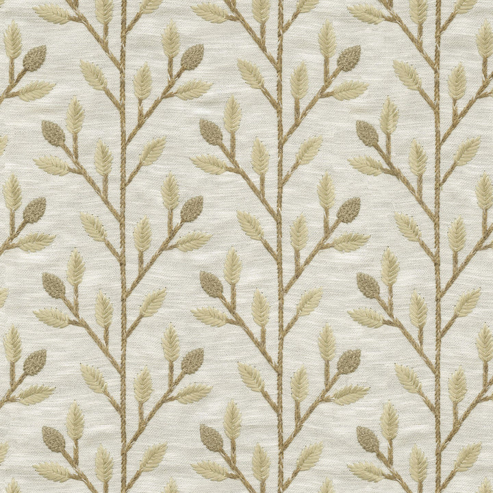 Wheat Field Emb Flax by PK Lifestyles Designer Fabric - 72% polyester, 28% cotton EMB: 100% rayon India 51000 Horizontal: 4.87 and Vertical: 4.63 56 - Swanky Fabrics -
