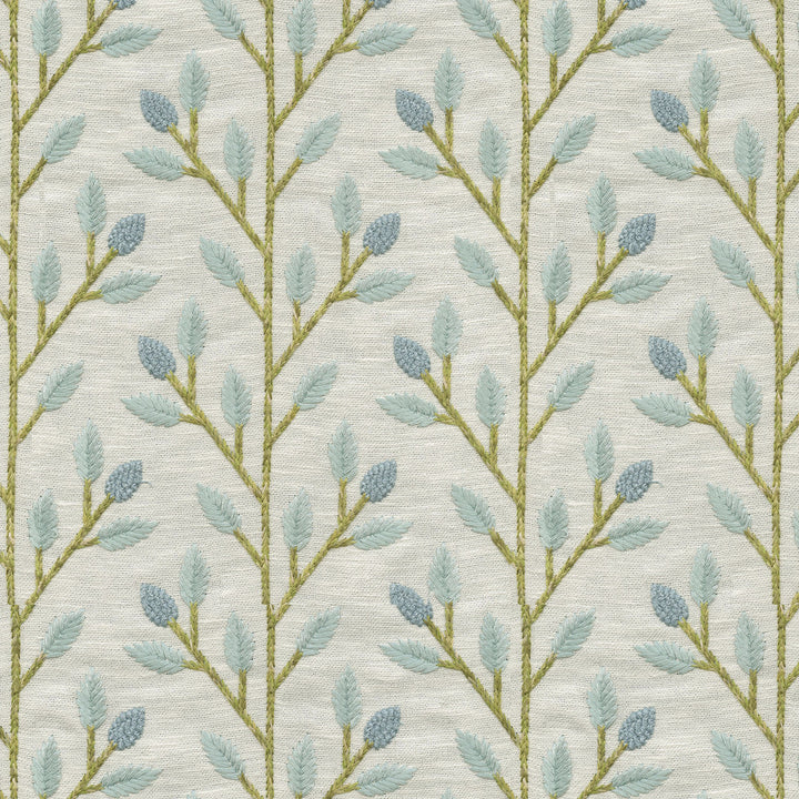 Wheat Field Emb Sky by PK Lifestyles Designer Fabric - 72% polyester, 28% cotton EMB: 100% rayon India 51000 Horizontal: 4.87 and Vertical: 4.63 56 - Swanky Fabrics -