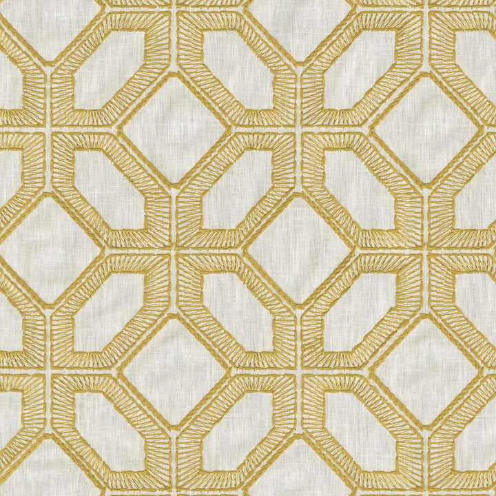 Goa Emb Gold by PK Lifestyles Designer Fabric - 52% polyester, 48% cotton EMB: 56% rayon, 44% cotton India 51000 Horizontal: 6.5 and Vertical: 6.25 54 - Swanky Fabrics -