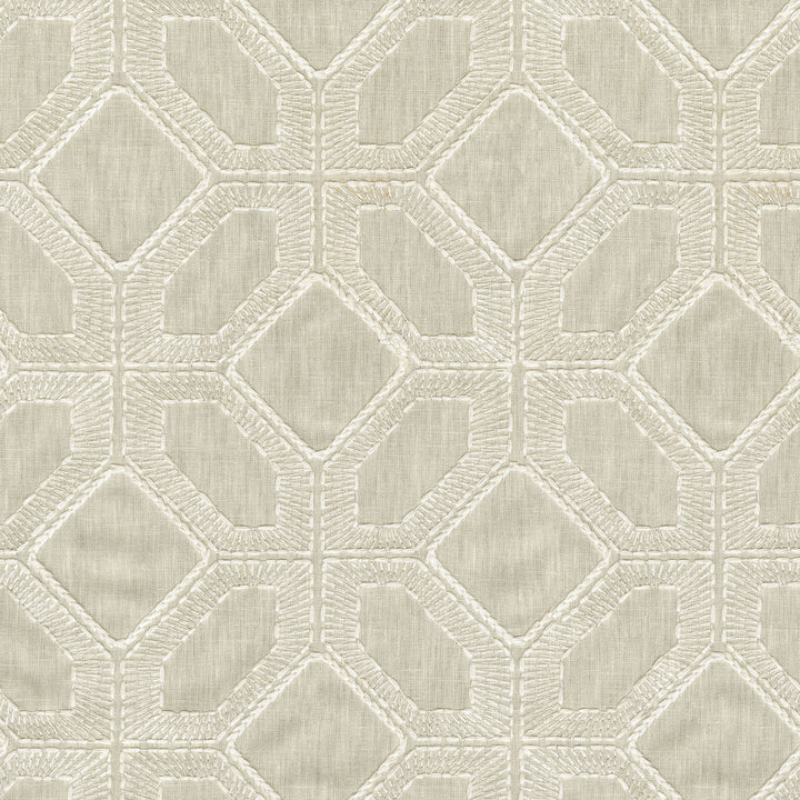 Goa Emb Parchment by PK Lifestyles Designer Fabric - 52% polyester, 48% cotton EMB: 56% rayon, 44% cotton India 51000 Horizontal: 6.5 and Vertical: 6.25 54 - Swanky Fabrics -