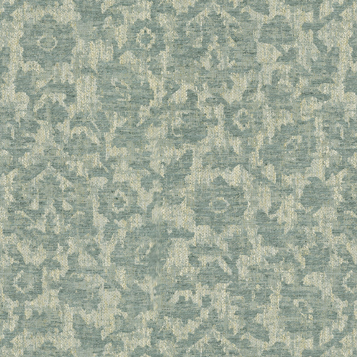 Bijar Floral Seaglass by PK Lifestyles Designer Fabric - 88% polyester, 12% linen India 50000 Horizontal: 13.75 and Vertical: 13.63 55 - Swanky Fabrics -