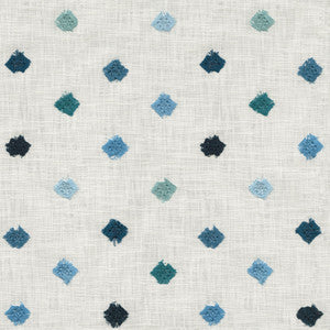 Gemstone Emb Blue by PK Lifestyles Designer Fabric
