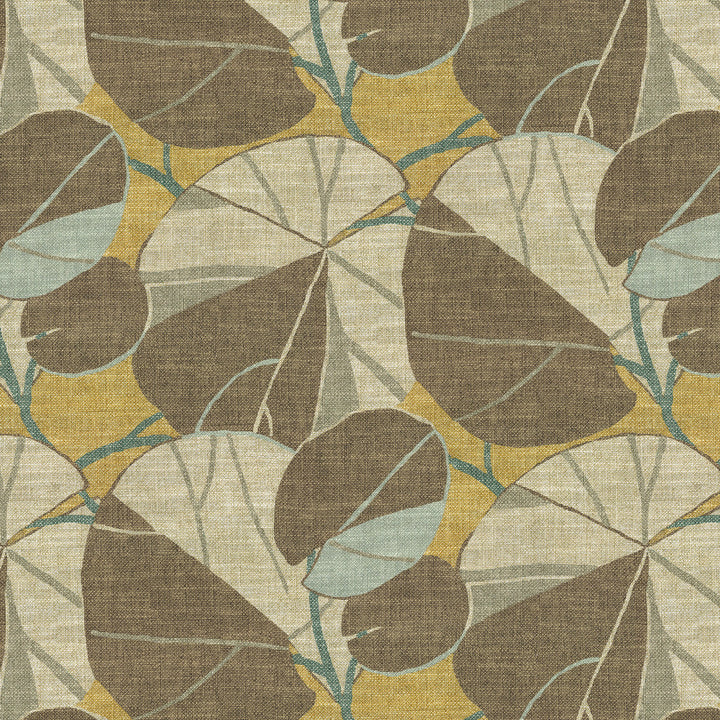 Leafy Place Jonquil by PK Lifestyles Designer Fabric - 75% cotton, 25% linen Pakistan 15000 Horizontal: 13.5 and Vertical: 25.25 54 - Swanky Fabrics -