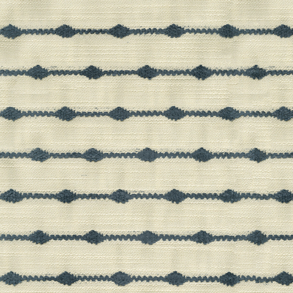 Dewdrop Stripe Indigo by PK Lifestyles Designer Fabric - 100% polyester, 100% acrylic backed China 30000 Horizontal: 3.25 and Vertical: 11 57 - Swanky Fabrics -