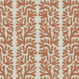 Coral Emb Papaya by PK Lifestyles Designer Fabric