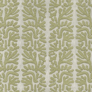 Coral Emb Sage by PK Lifestyles Designer Fabric