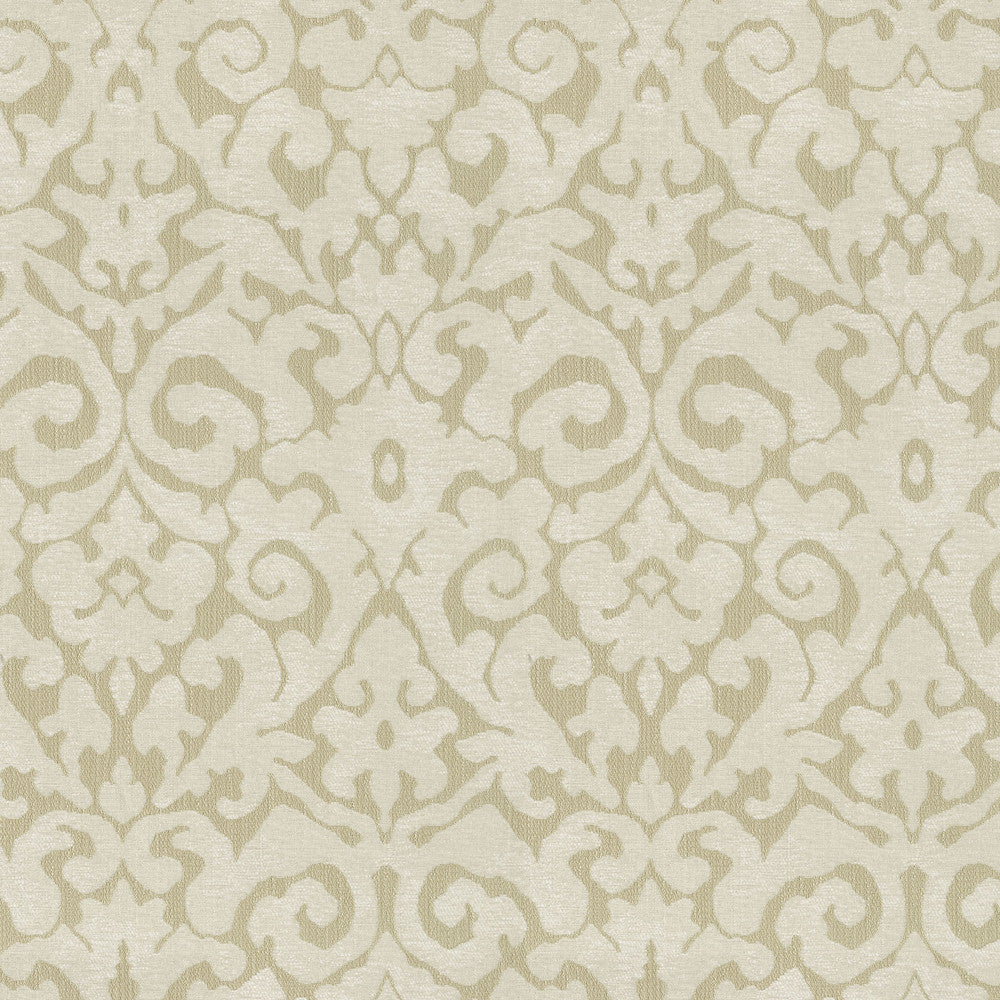 Verona Damask Parchment by PK Lifestyles Designer Fabric - 100% polyester India 51000 Horizontal: 14 and Vertical: 27.5 56 - Swanky Fabrics -