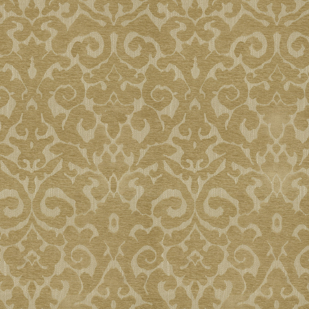 Verona Damask Wheat by PK Lifestyles Designer Fabric - 100% polyester India 51000 Horizontal: 14 and Vertical: 27.5 56 - Swanky Fabrics -
