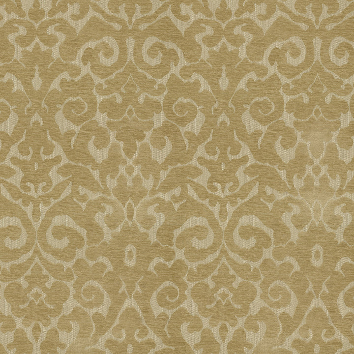 Verona Damask Wheat by PK Lifestyles Designer Fabric - 100% polyester India 51000 Horizontal: 14 and Vertical: 27.5 56 - Swanky Fabrics -