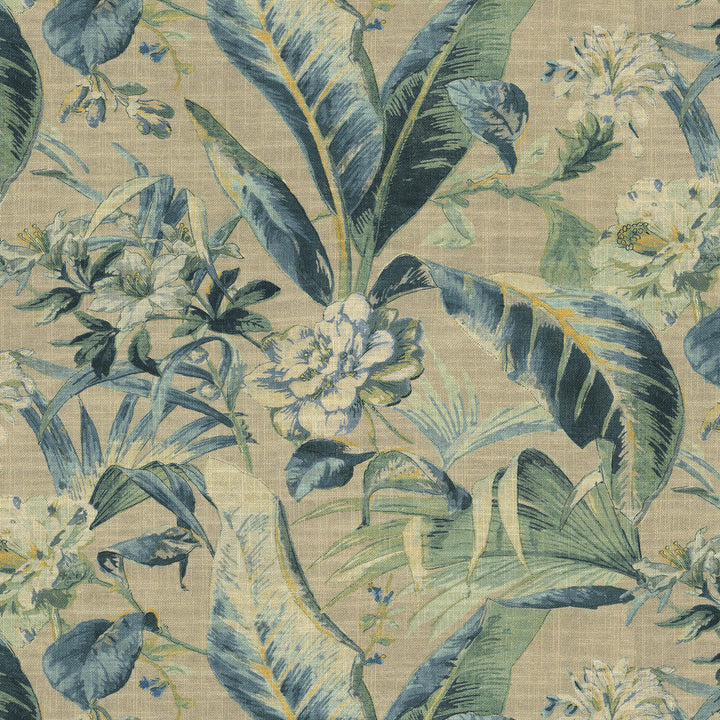 Eternal Bloom Shoreline by PK Lifestyles Designer Fabric - 75% cotton, 25% linen Pakistan 15000 Horizontal: 27 and Vertical: 27 54 - Swanky Fabrics -