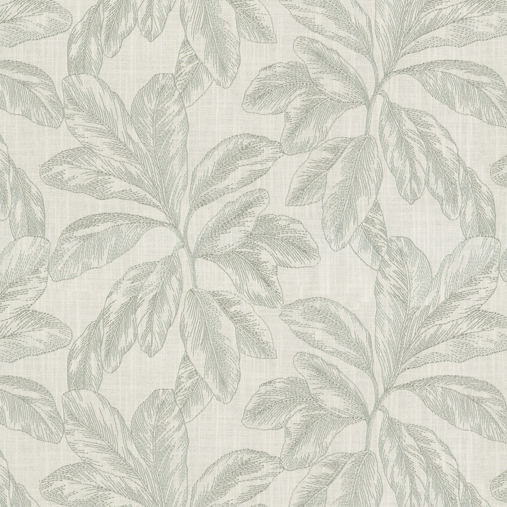 Paradise Emb Mist 472131 by PK Lifestyles Designer Fabric Design by Nature VIII Base: 75% Cotton, 25% Polyester EMB: 100% Rayon India 33000 H: 13.25, V: 9.25 53 - Swanky Fabrics -