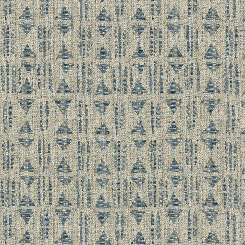 Corfu Lapis 472141 by PK Lifestyles Designer Fabric Expressionist VI 82% Polyester, 18% Cotton India 51000 H: 6.875, V: 7 55 - Swanky Fabrics -