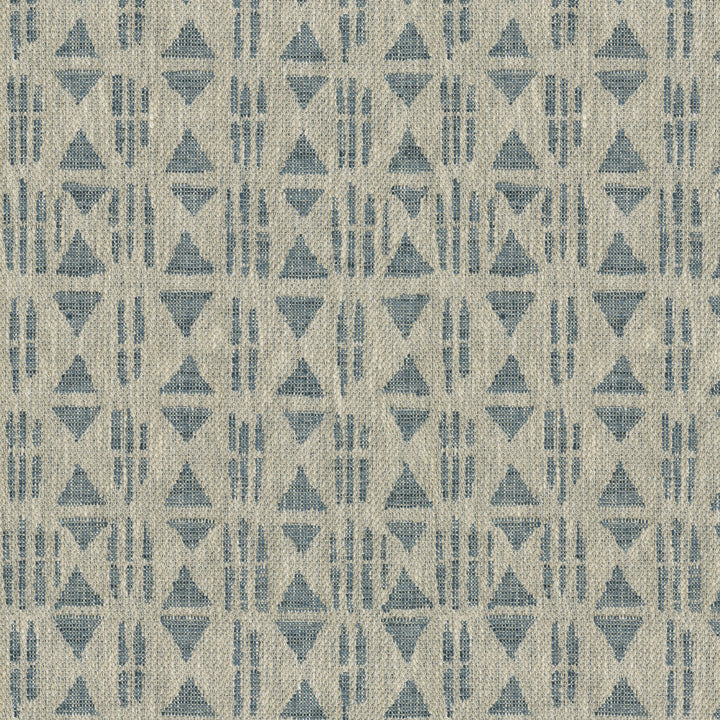 Corfu Lapis 472141 by PK Lifestyles Designer Fabric Expressionist VI 82% Polyester, 18% Cotton India 51000 H: 6.875, V: 7 55 - Swanky Fabrics -