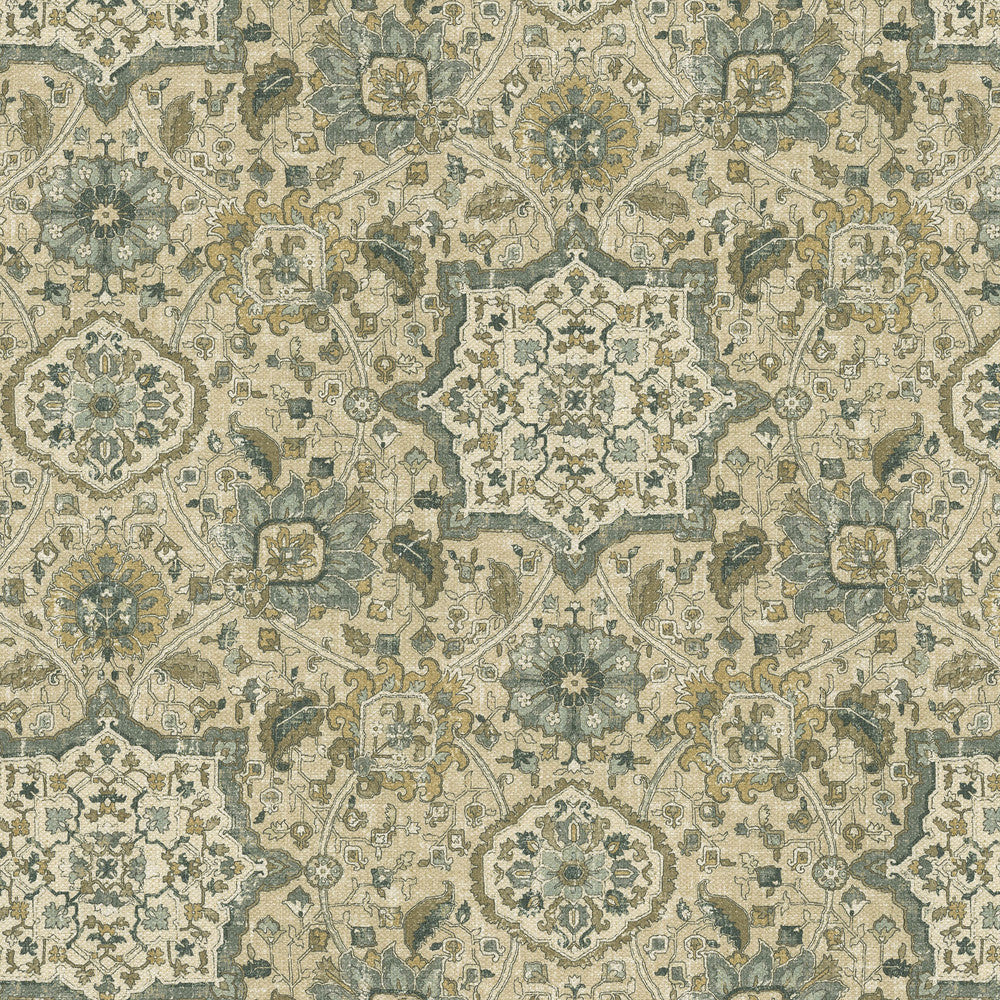 Divine Details Pewter 472330 by PK Lifestyles Designer Fabric History Retold VIII 91% Polyester, 9% Linen China 45000 H: 13.5, V: 27 54 - Swanky Fabrics -