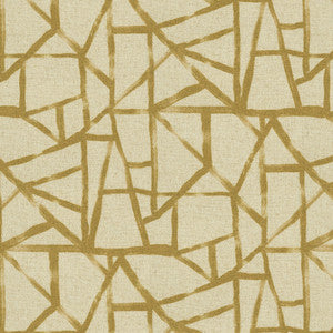 What's Your Angle Gold 472511 by PK Lifestyles Designer Fabric