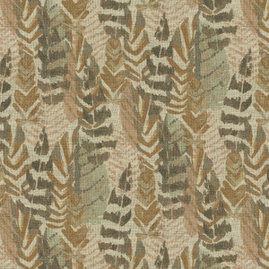 Leaf Plumes Mocha 472571 by PK Lifestyles Designer Fabric