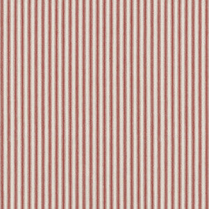 Essential Ticking Red 472592 by PK Lifestyles Designer Fabric