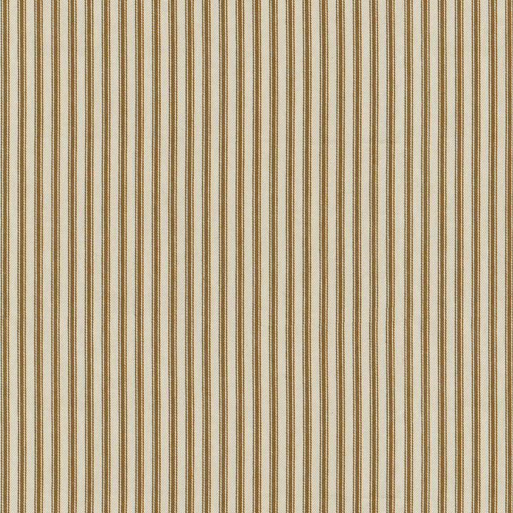 Essential Ticking Cognac 472594 by PK Lifestyles Designer Fabric PKL Studio June 2025 100% Cotton Portugal 15000 H: 0.4, V: N/A 56 - Swanky Fabrics -