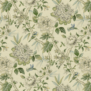 Peony Portico Dove 472691 by PK Lifestyles Designer Fabric