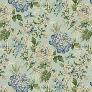 Peony Portico Larkspur 472693 by PK Lifestyles Designer Fabric