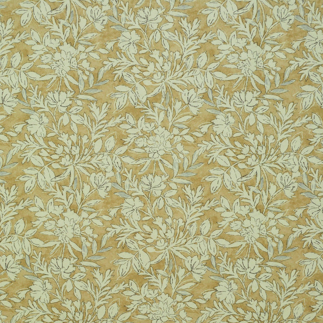 Ease Beeswax 472874 by PKL Studio Designer Fabric - 100% Cotton India 11000 Horizontal: 13.500" and Vertical: 12.600" 54 - Swanky Fabrics -