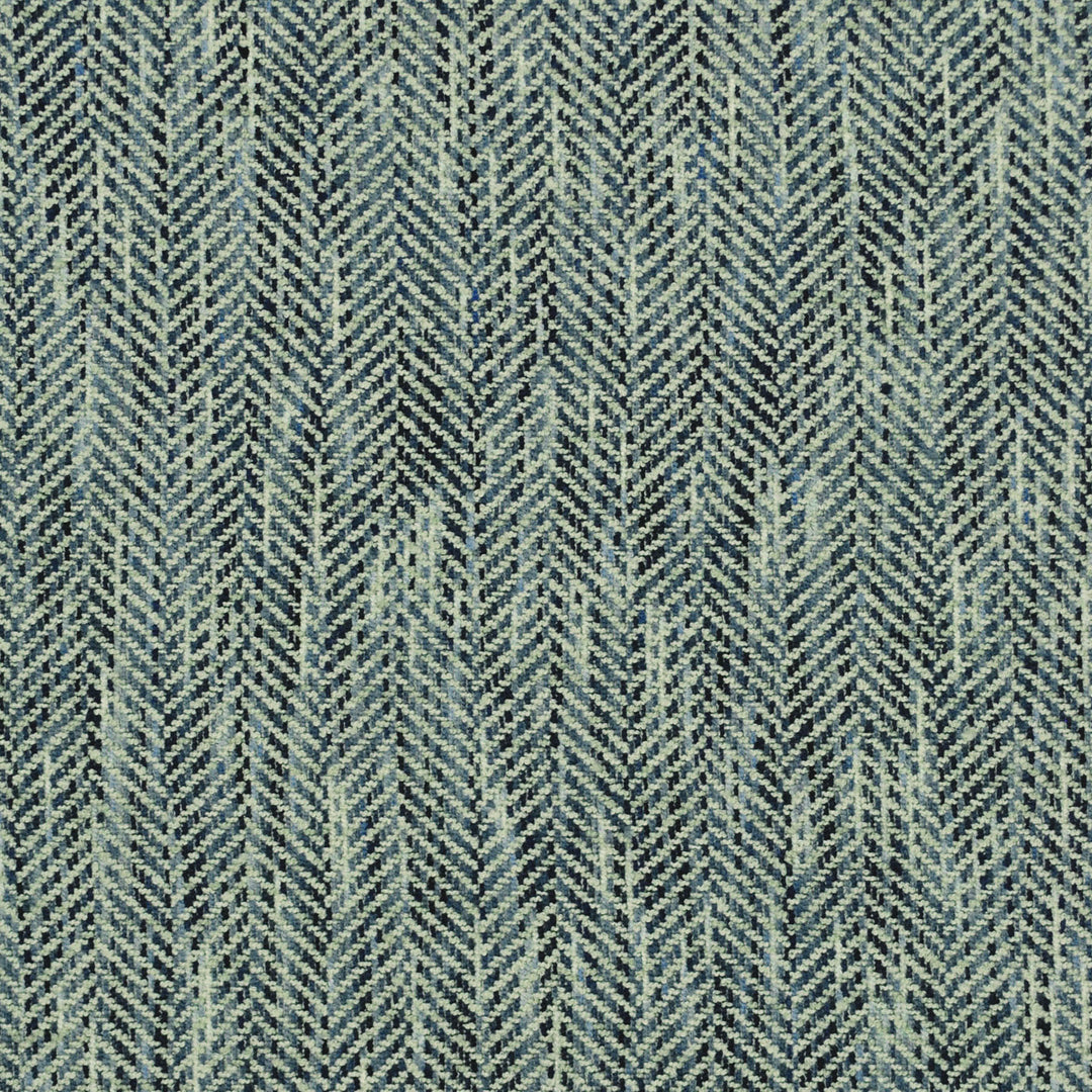 Fenwick Indigo 473024 by PKL Studio Designer Fabric - 100% Polyester India 51000 Horizontal: 1.750" and Vertical: .750" 54 - Swanky Fabrics -