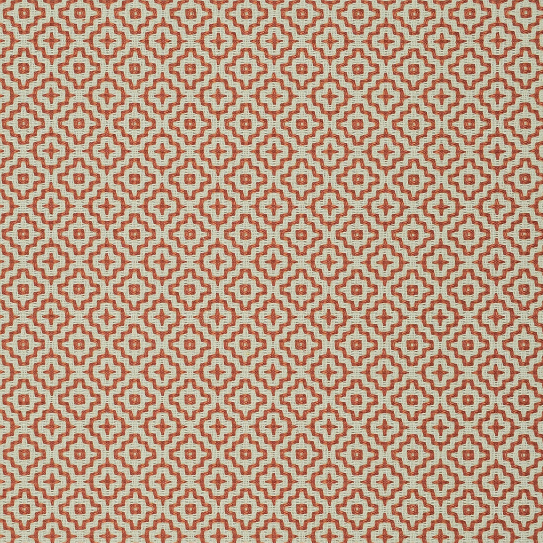 Veracruz Coral 473030 by PKL Studio Designer Fabric - 64% Cotton 36% Polyester India 51000 Horizontal: 1.100" and Vertical: 1.100" 54 - Swanky Fabrics -
