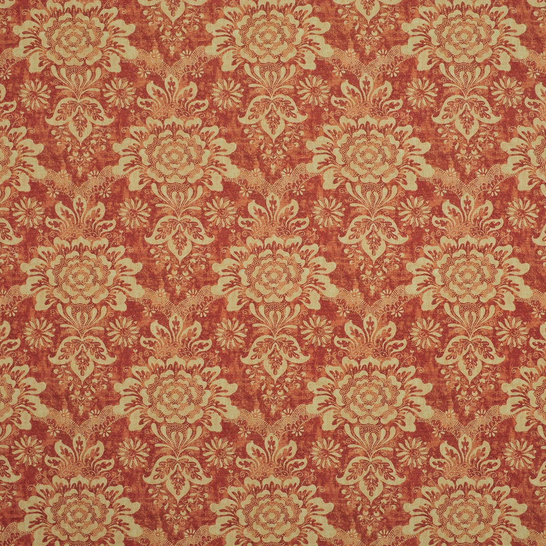 Chantall Pomegranate 473192 by PKL Studio Designer Fabric - 75% Cotton 25% Linen Pakistan 15000 Horizontal: 6.750" and Vertical: 16.000" 54 - Swanky Fabrics -
