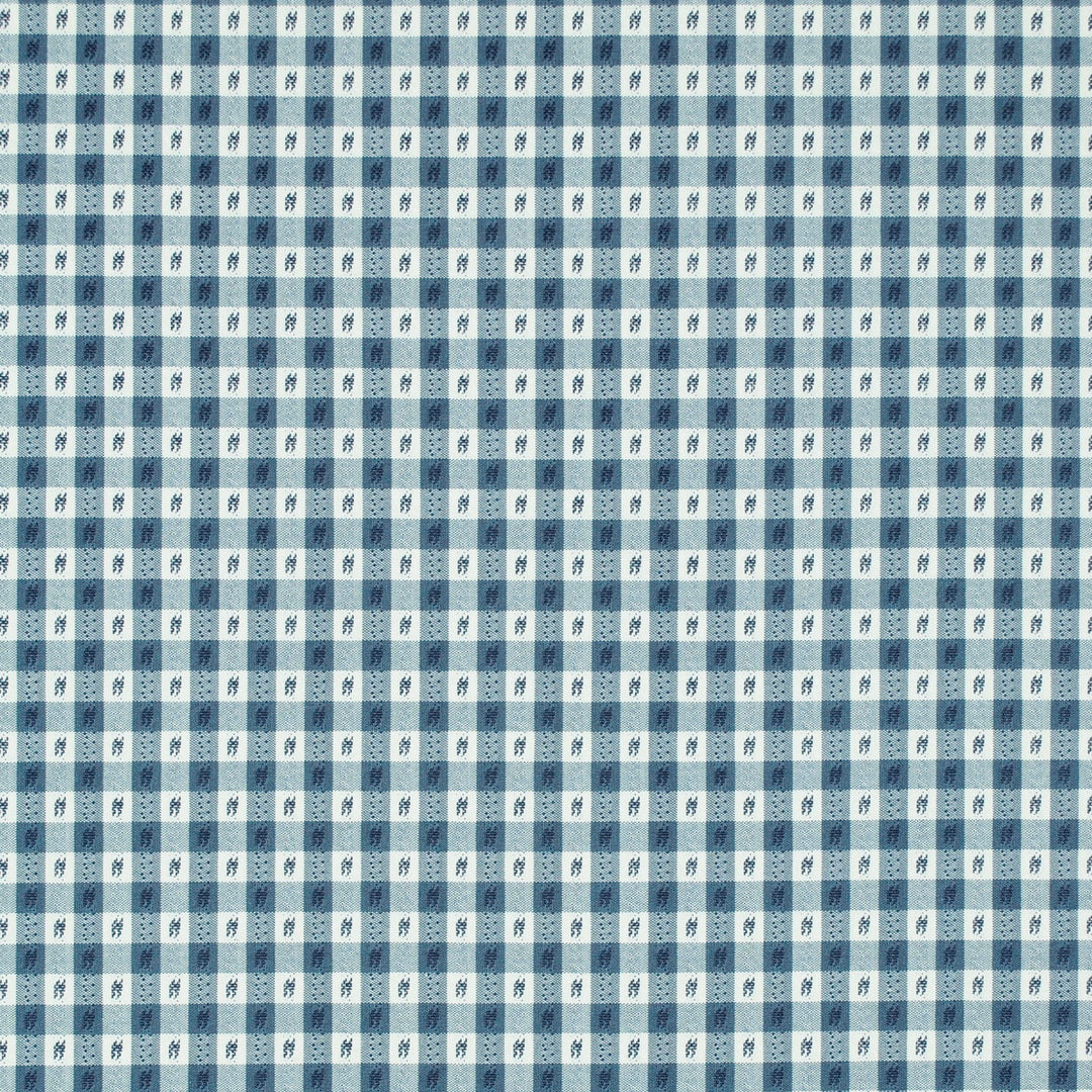 Rosalie Check Chambray 473260 by PKL Studio Designer Fabric - 100% Cotton India 40000 Horizontal: .750" and Vertical: .750" 54 - Swanky Fabrics -