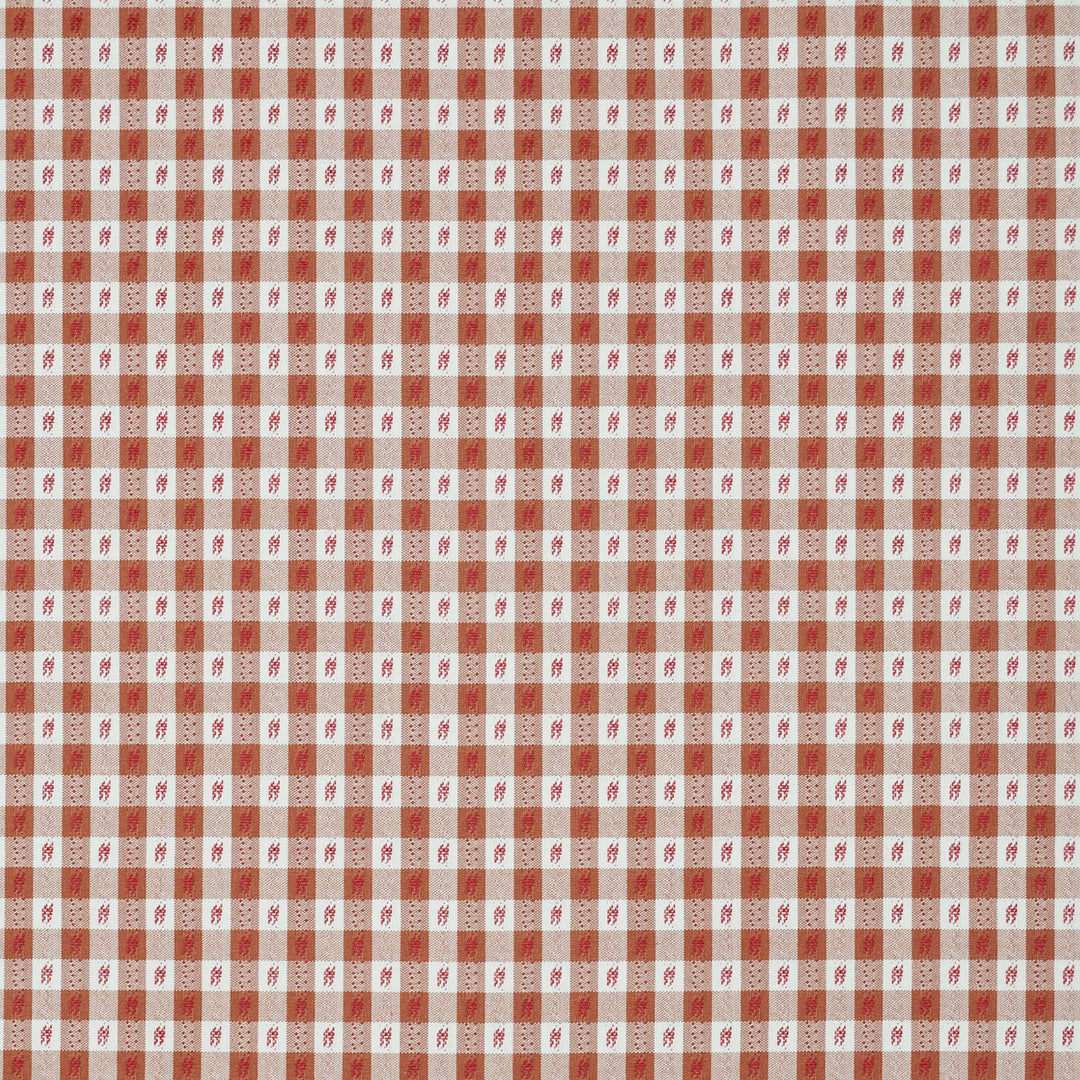 Rosalie Check Red 473267 by PKL Studio Designer Fabric - 100% Cotton India 40000 Horizontal: .750" and Vertical: .750" 54 - Swanky Fabrics -