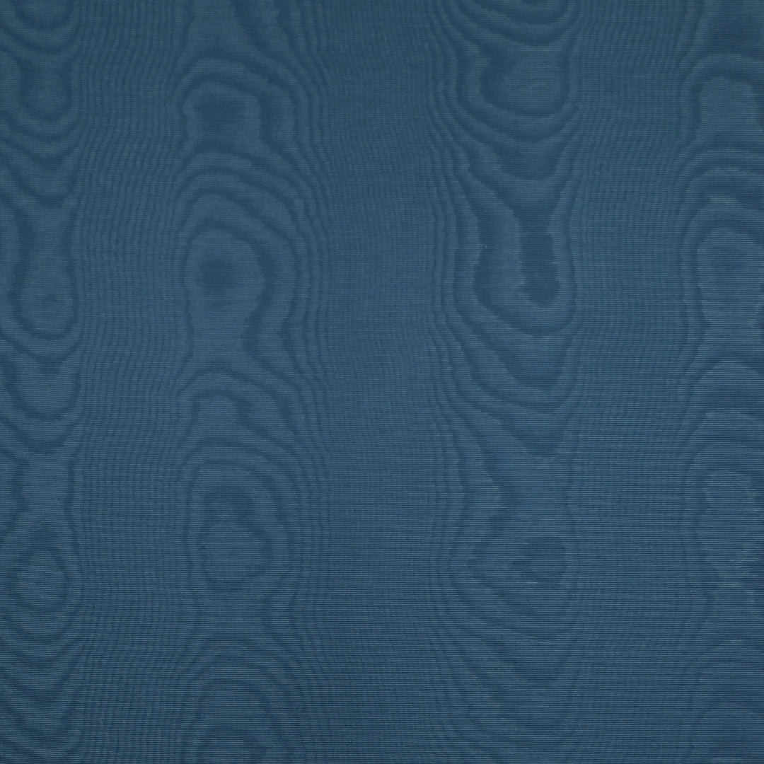 Moire Navy 473391 by PKL Studio Designer Fabric - 65% Cotton 35% Polyester Taiwan 51000 Horizontal: .000" and Vertical: 8.000" 58 - Swanky Fabrics -