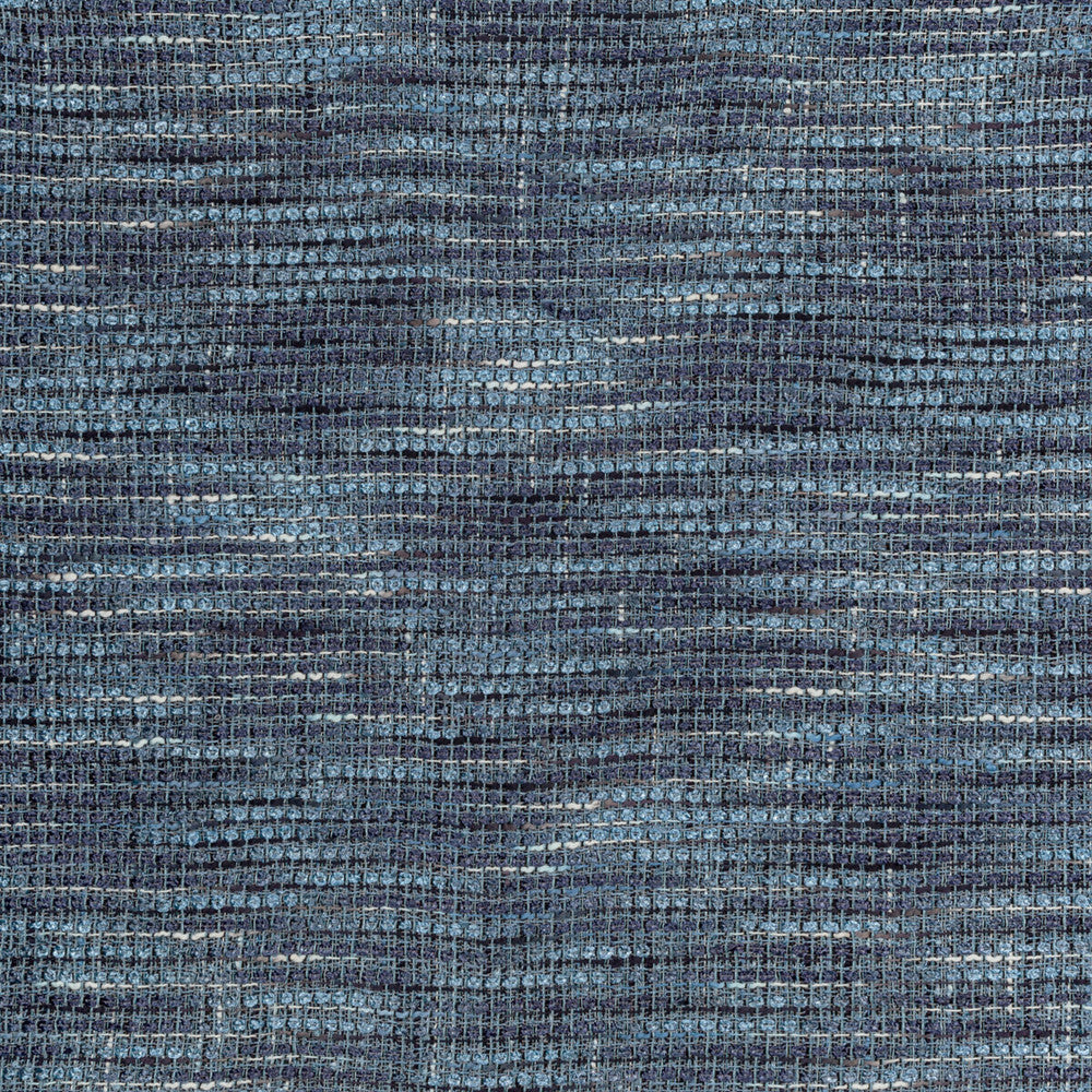Khadi Melange Indigo by Kravet Couture Designer Fabric MODERN COLORS-SOJOURN COLLECTION COTTON - 70%;VISCOSE - 30% India - Horizontal: - and Vertical: - 54.31 - Swanky Fabrics -