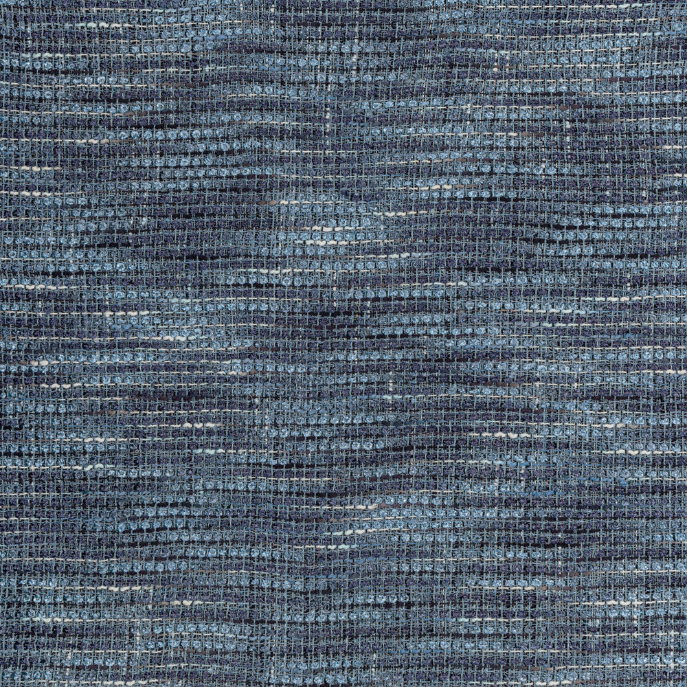Khadi Melange Indigo by Kravet Couture Designer Fabric MODERN COLORS-SOJOURN COLLECTION COTTON - 70%;VISCOSE - 30% India Horizontal: and Vertical: 54.31 - Swanky Fabrics -