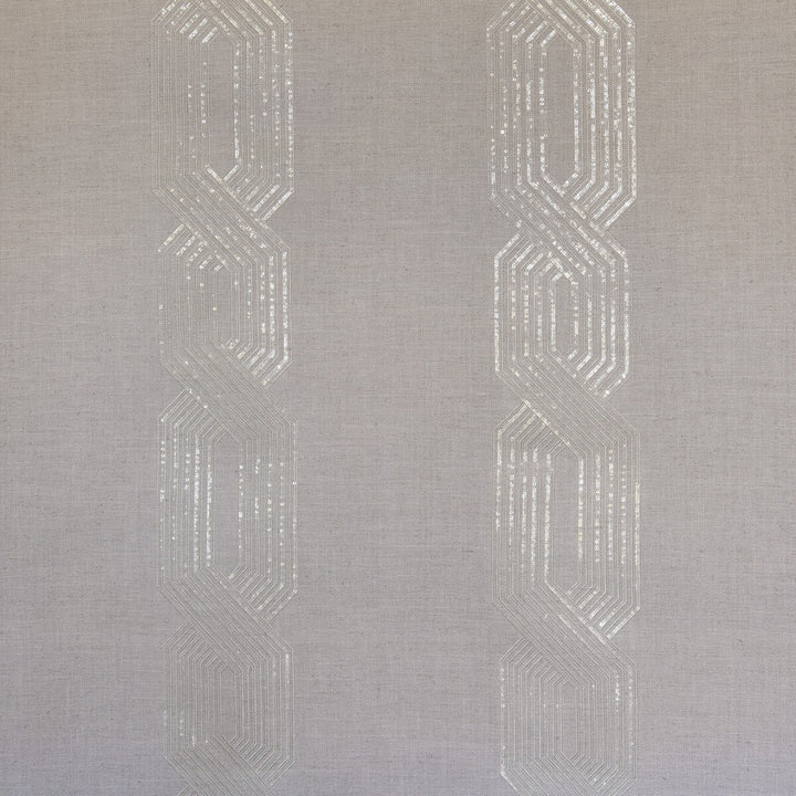 Metalwork Shell by Kravet Couture Designer Fabric WINDSOR SMITH NAILA POLYESTER - 83%;SPUN POLYESTER - 6%;VISCOSE - 6%;PLASTIC - 5% India LIGHT Horizontal: 12.5 and Vertical: 15.74 51 - Swanky Fabrics -