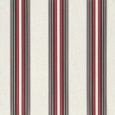4798 Burgundy / Black / White by Sunbrella Designer Fabric