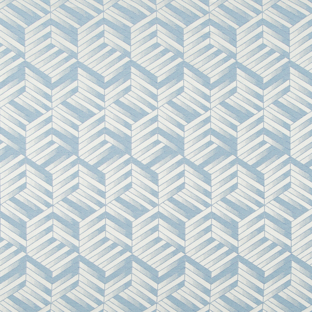 Wayfarer Atlantis by Kravet Contract Designer Fabric KRAVET CRUISE POLYESTER FR - 100% China - Horizontal: 3.45 and Vertical: 12.52 53 - Swanky Fabrics -