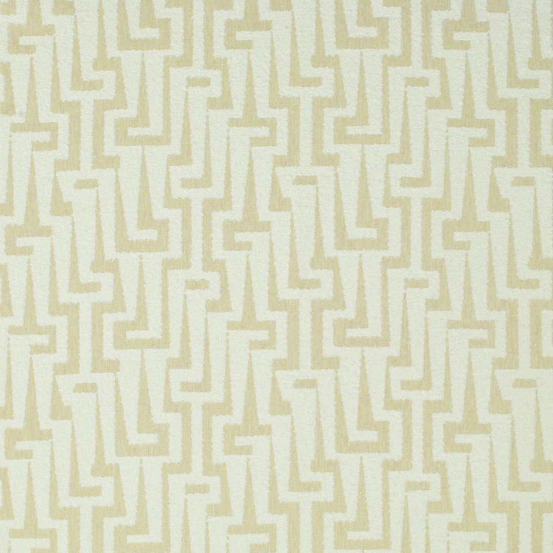 Key Cut Chalk 480800 by PKL Studio Designer Fabric - 86% Polyester 14% Cotton India 51000 Horizontal: 9.300" and Vertical: 9.000" 57 - Swanky Fabrics -