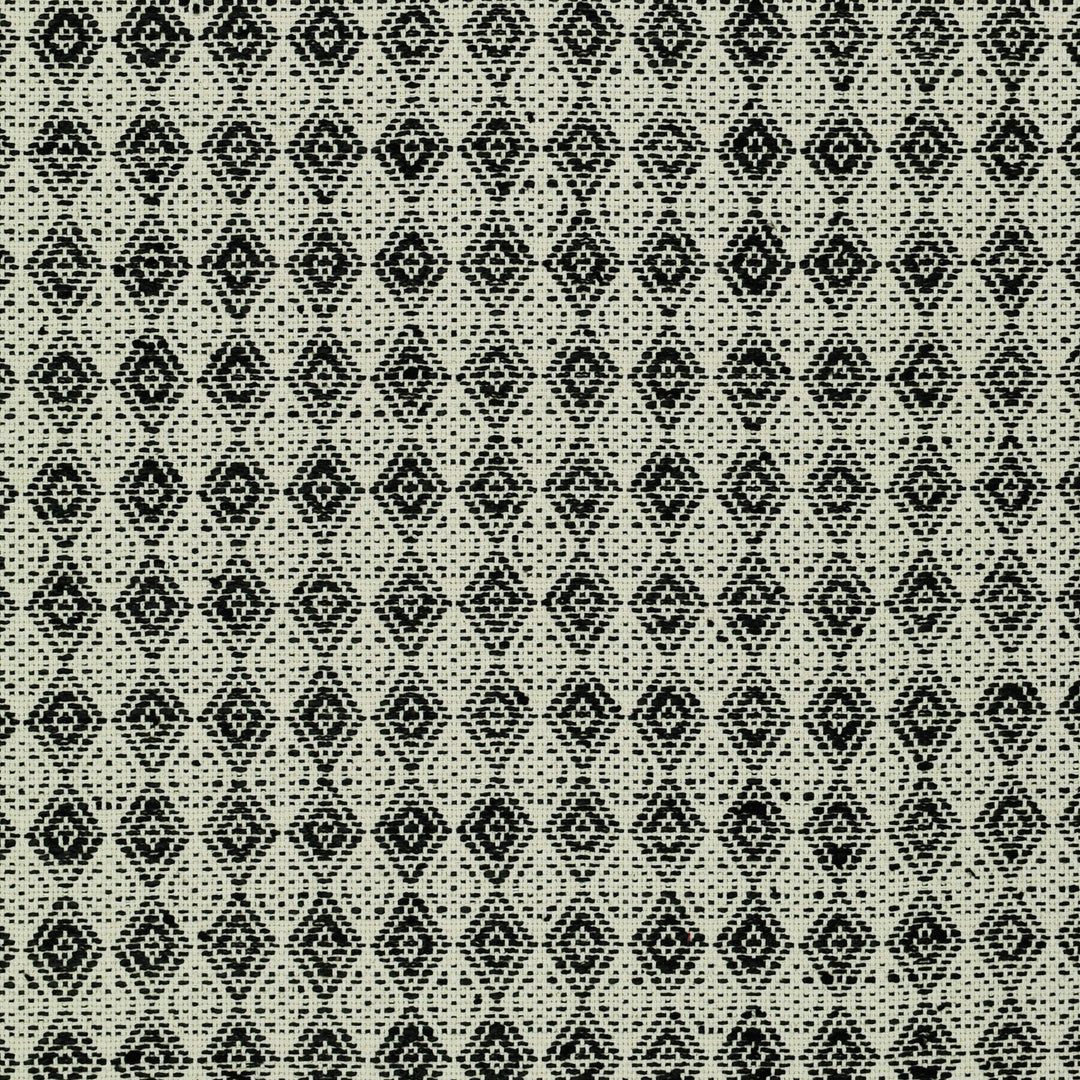 Nico Onyx 480810 by PKL Studio Designer Fabric - 68% Cotton 32% Polyester India 51000 Horizontal: 1.000" and Vertical: 1.375" 55 - Swanky Fabrics -