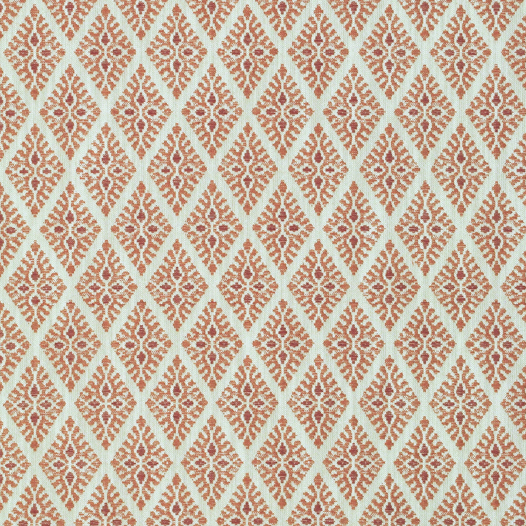 Aldo Lattice Redwood 480860 by PKL Studio Designer Fabric - 64% Recycled Polyester 36% Cotton India 51000 Horizontal: 1.700" and Vertical: 2.600" 55 - Swanky Fabrics -